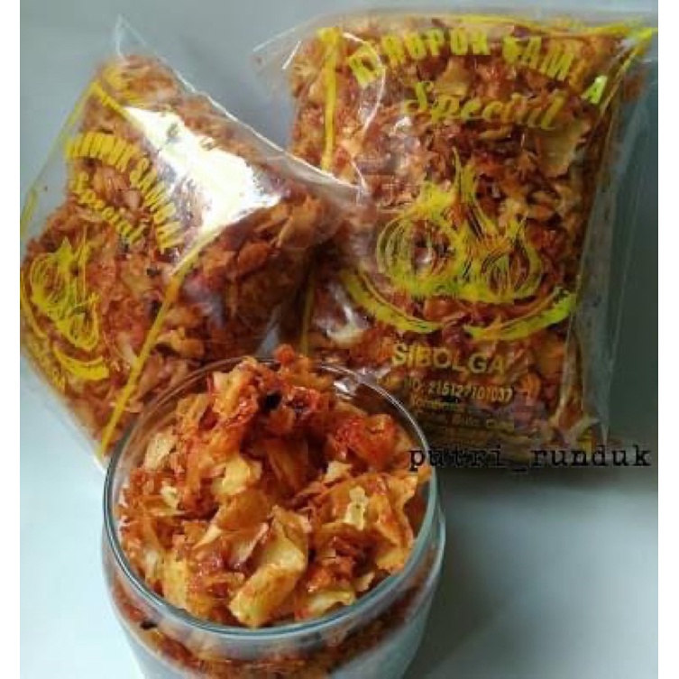 

KERIPIK SAMBAL LEGENDARIS SIBOLGA