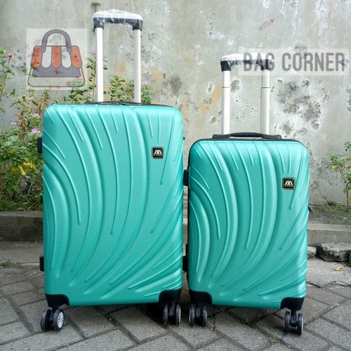 BagCorner - Koper Set 2 20/24  Koper Umroh Kabin Sedang Murah Koper Travell Bag Tas Pakaian Delsey, 