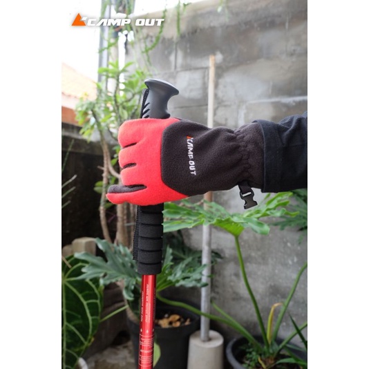 Camp Out Sarung Tangan Polar Tebal - Glove Outdoor Camping Gunung