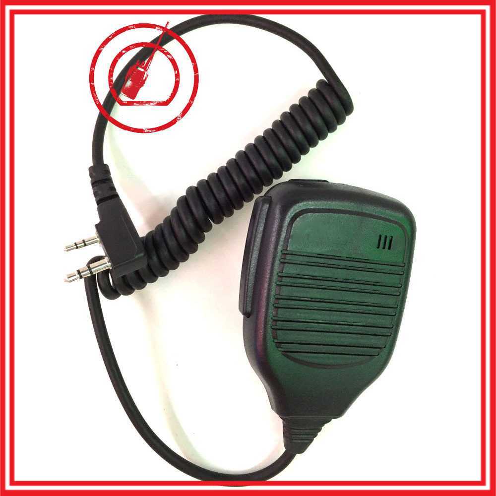 Taffware Speaker Mikrofon HT Walkie Talkie for Baofeng Kenwood HYT Wouxun
