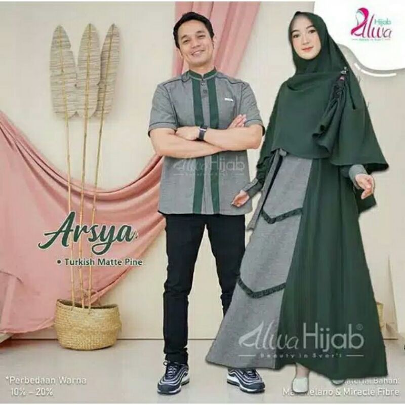 ARSYA SAIRA COUPLE FREE KHIMAR