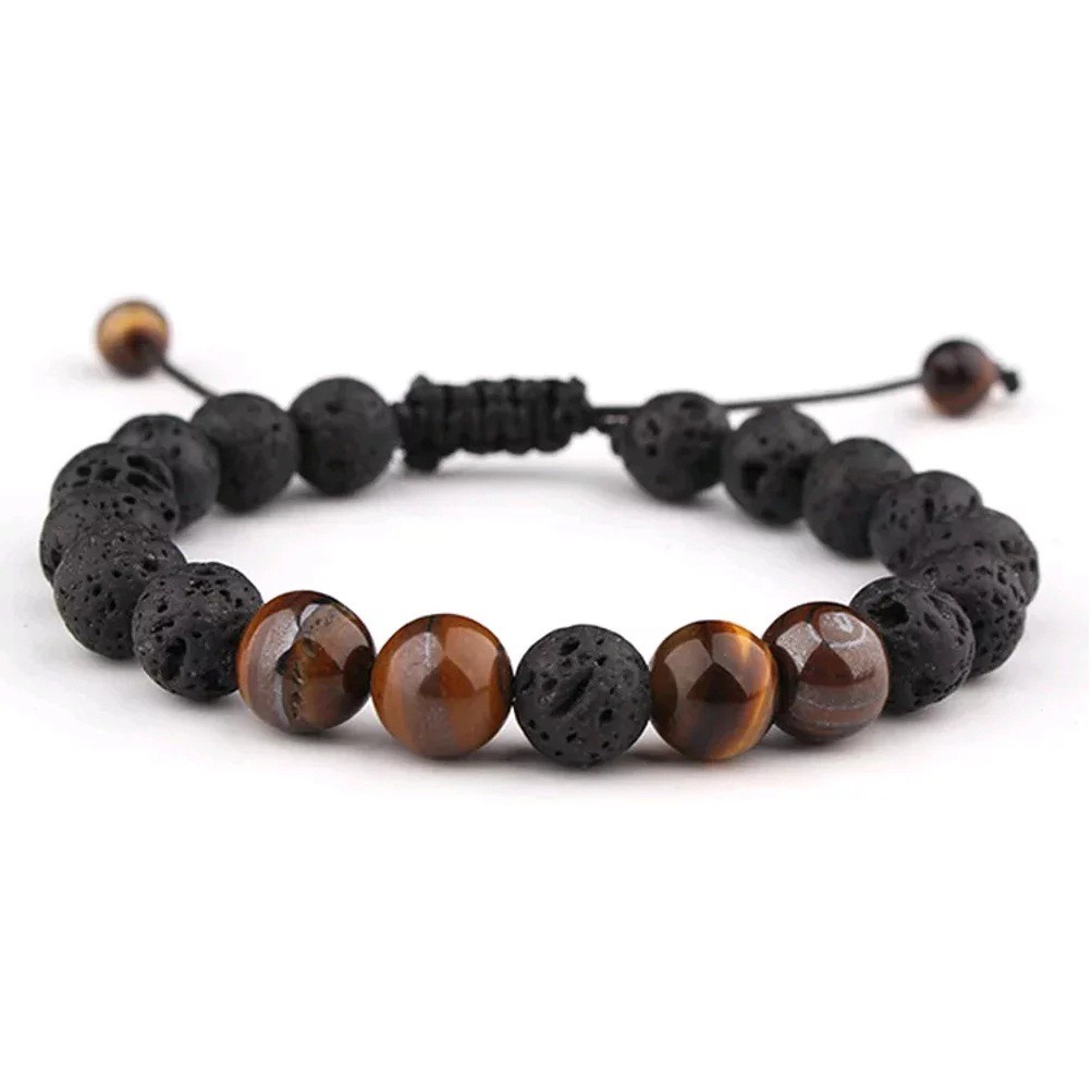 GELANG BATU PIRUS XINJIANG X LAVA STONE CUSTOM BERBAGAI MACAM KOMBINASI