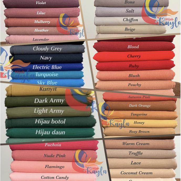 Best Price Hijab Segi Empat Cornskin Umama Part 2 / Kerudung Cornskin / Hijab