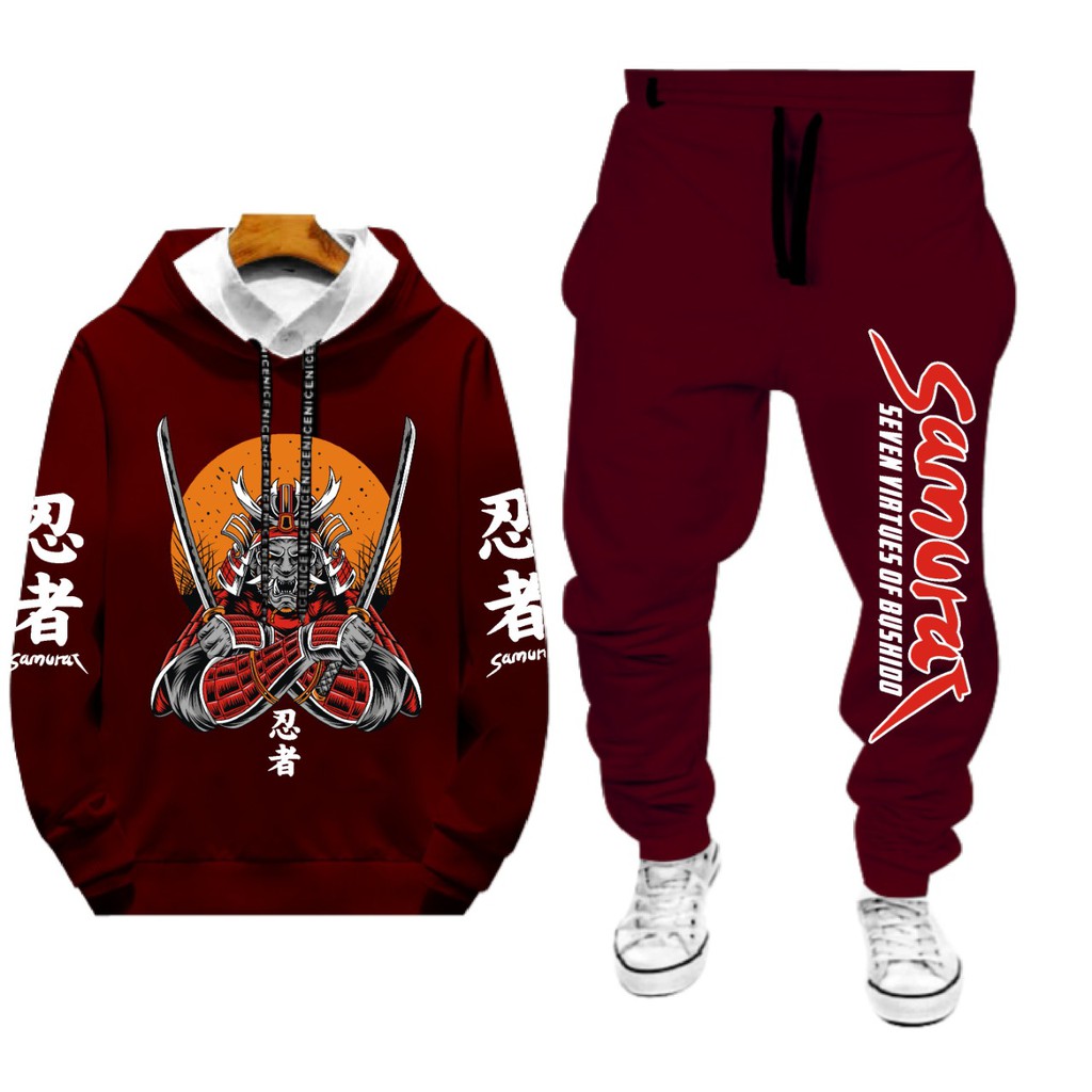 STELAN 1 SET SWEATER DAN JOGER PRIA RONIN