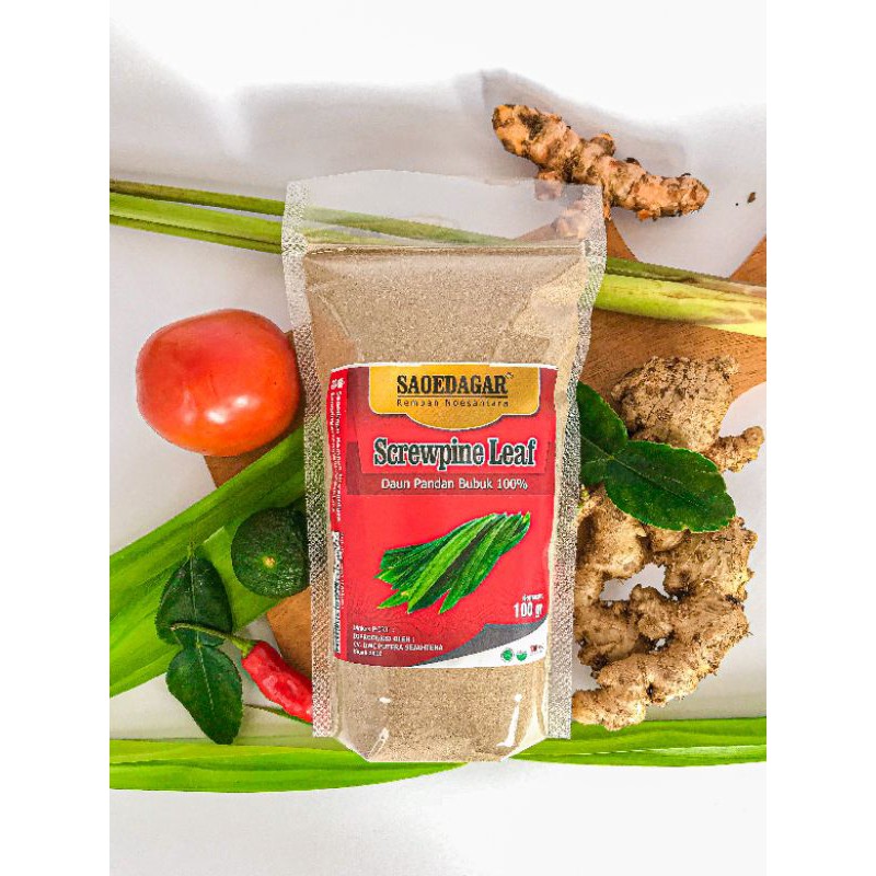 

Daun Pandan Bubuk 100gr / Screwpine Leaf Premium Quality