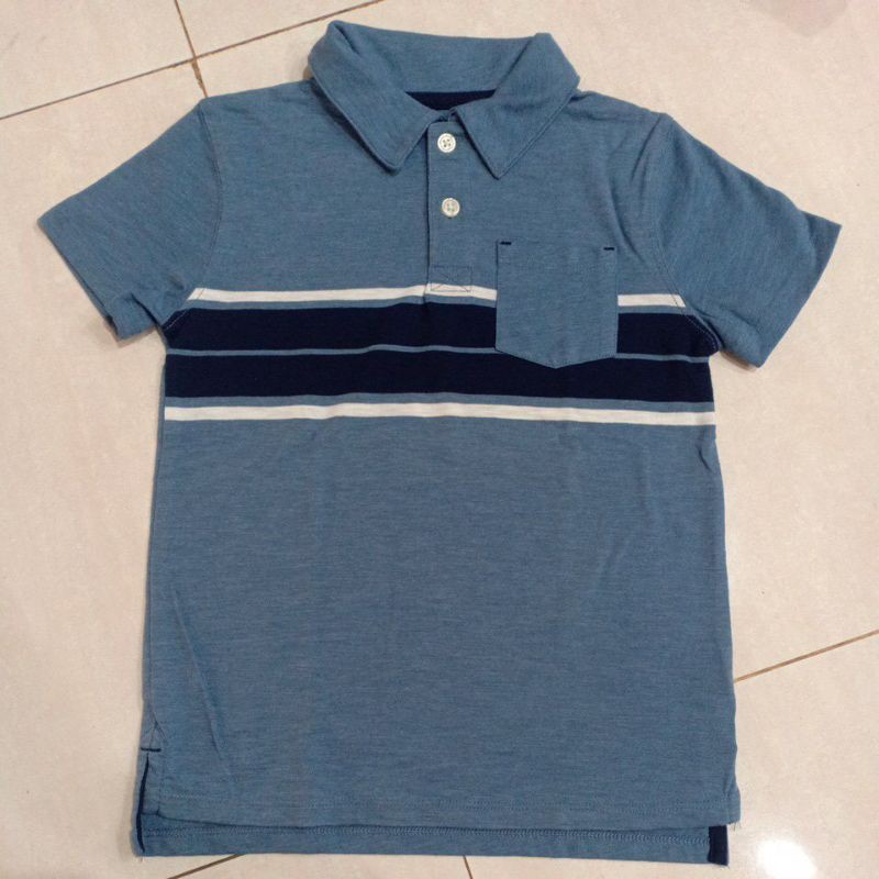 Atasan Kaos Kerah/Anak laki-laki Cat&J*ck