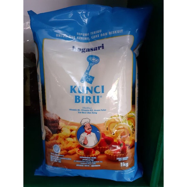 

Tepung kunci biru