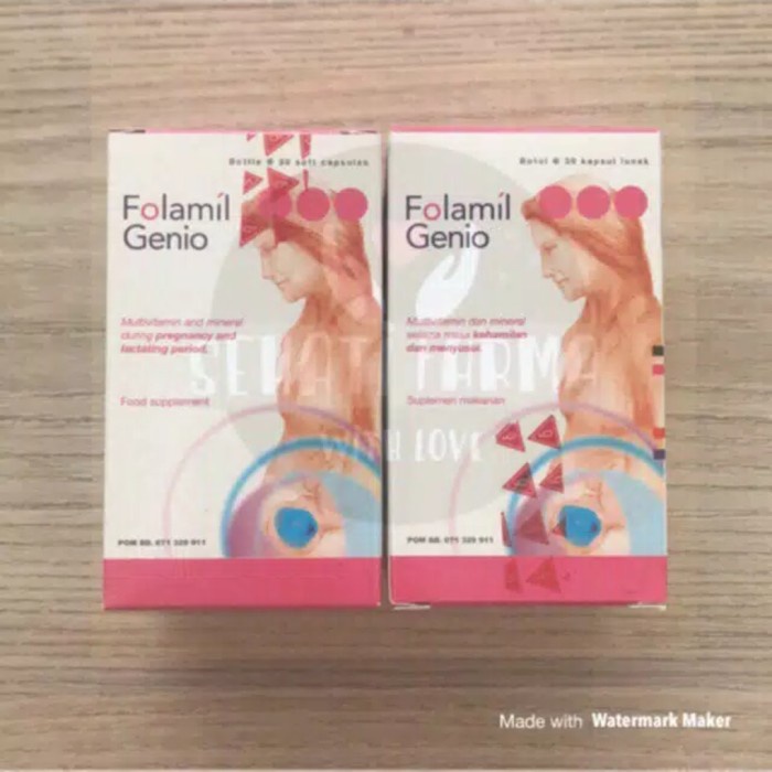 Ibu Hamil - Folamil Genio Vitamin Ibu Hamil
