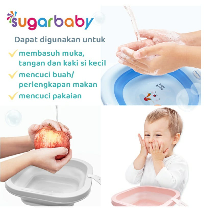 Sugarbaby Foldable Baby Wash Basin