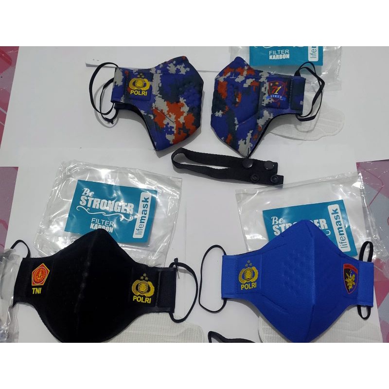 Masker loreng airud