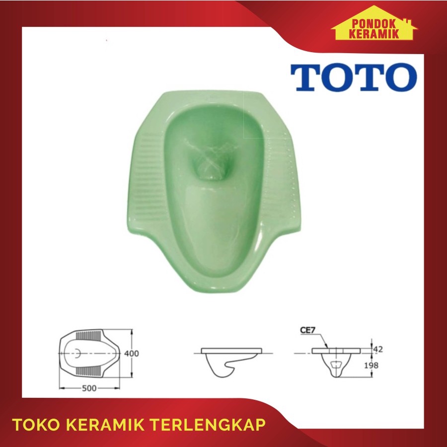 CLOSET JONGKOK / KLOSET JONGKOK TOTO CE7 WARNA HIJAU