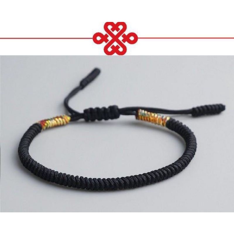gelang jalin tali motif Tibet mix