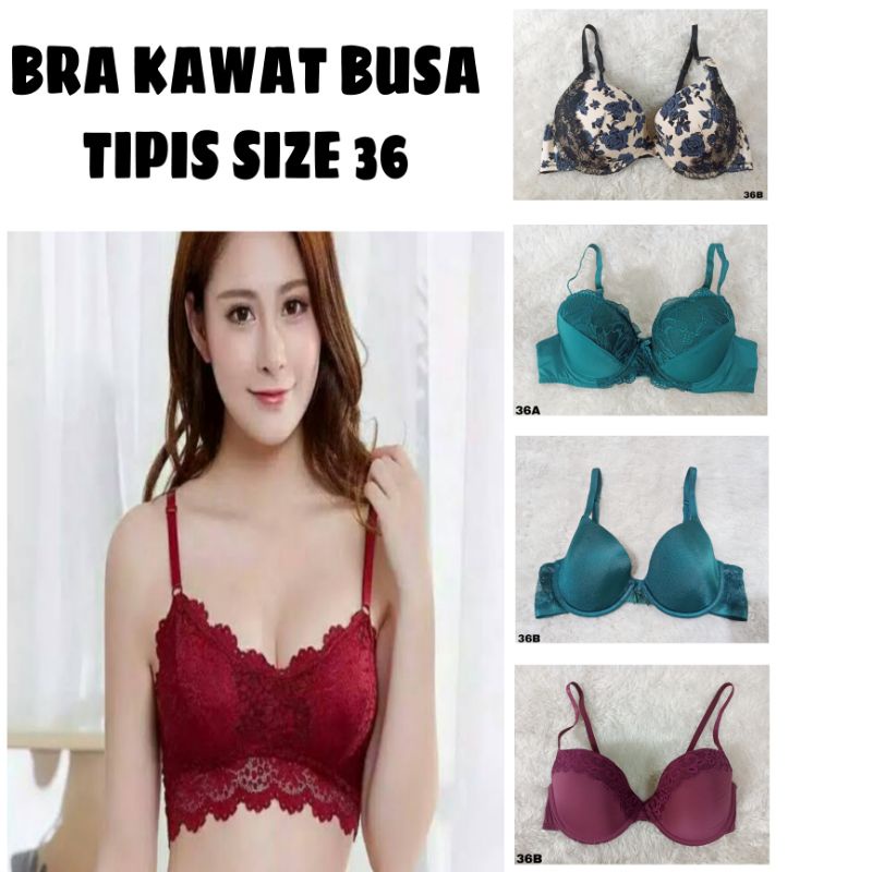BRA SIZE 36 DEFECT/REJECT MIX BRAND BRANDED EKSPORT.