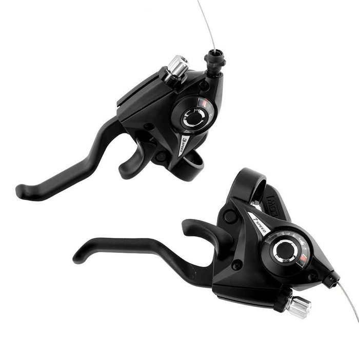 Shimano Speed Shifter Handle Brake Rem Hidrolik Sepeda 7 Speed 2Pcs