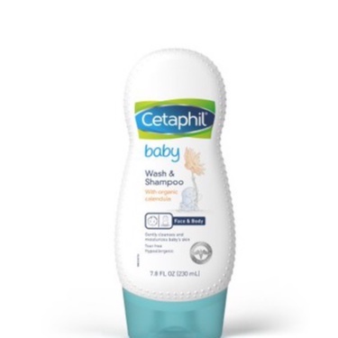 Cetaphil Baby Wash &amp; Shampoo With Organic Calendula 230ml