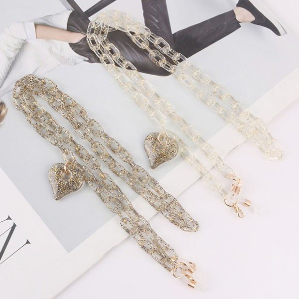 tali gantungan masker tali masker hati love chain mask hig080 (3F4)