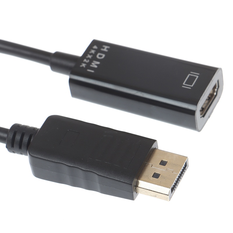 Adaptor Konverter Video 4k Displayport DP Ke HDMI 1080P