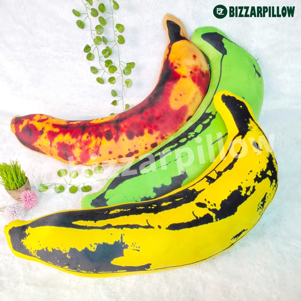 Bizzarpillow Bantal Buah Bentuk Pisang Size XL BZ043