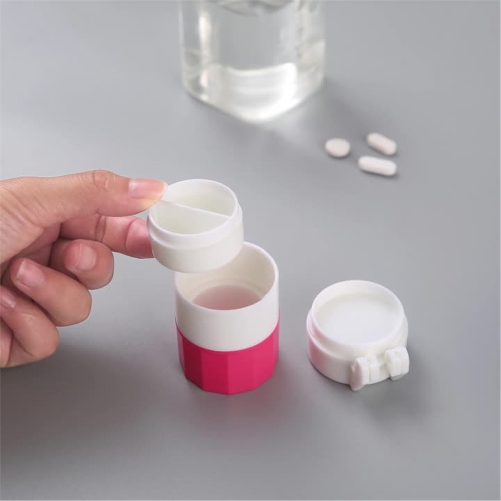 Kotak Penyimpanan Obat Pil Portable Multifungsi
