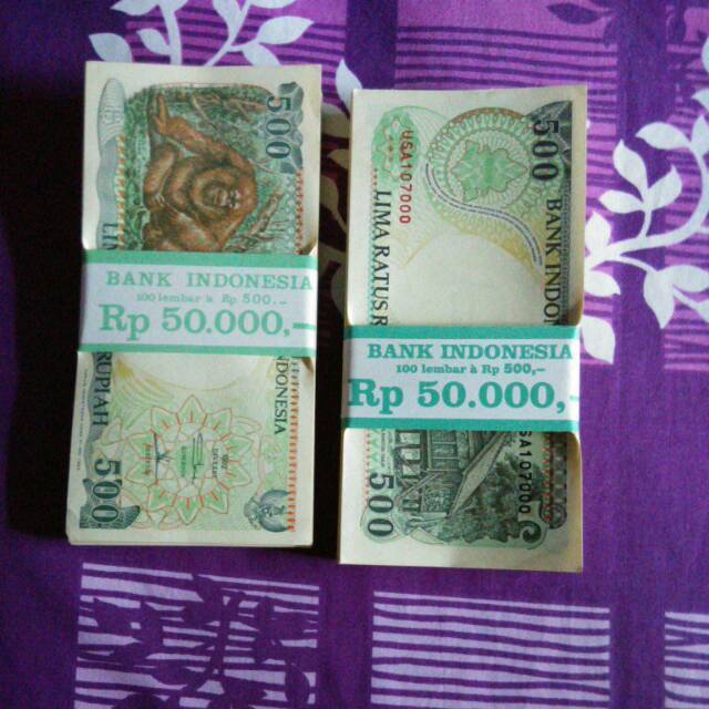 Uang Kuno Indonesia Rp 500
