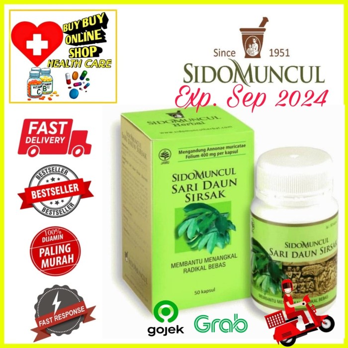 

SIDOMUNCUL SARI DAUN SIRSAK (BERKUALITAS)