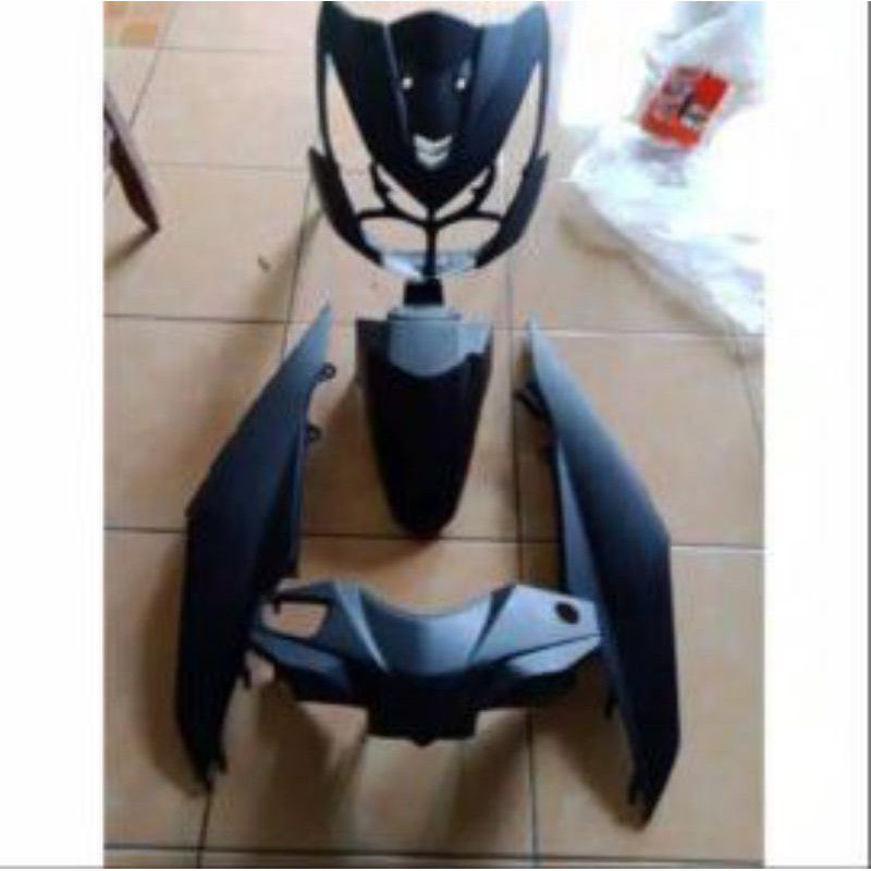 Full body halus honda beat fi 2014 - 2016 warna hitam doff