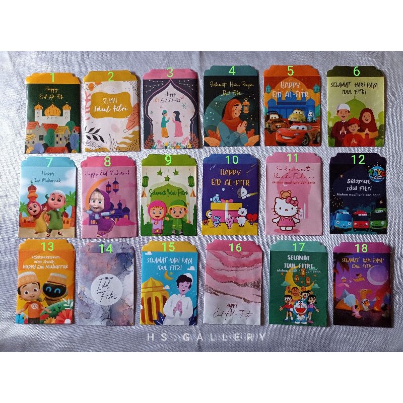

Amplop lebaran / amplop lebaran medium isi 10pcs per pack