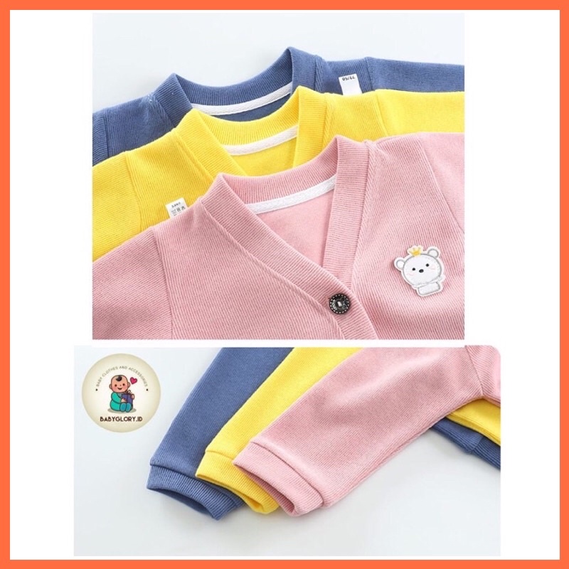 Babyglory.id✨Cardigan Anak Bayi Rajut Premium 100% Import GRADE A / Hoodie / Jaket Anak / Bayi