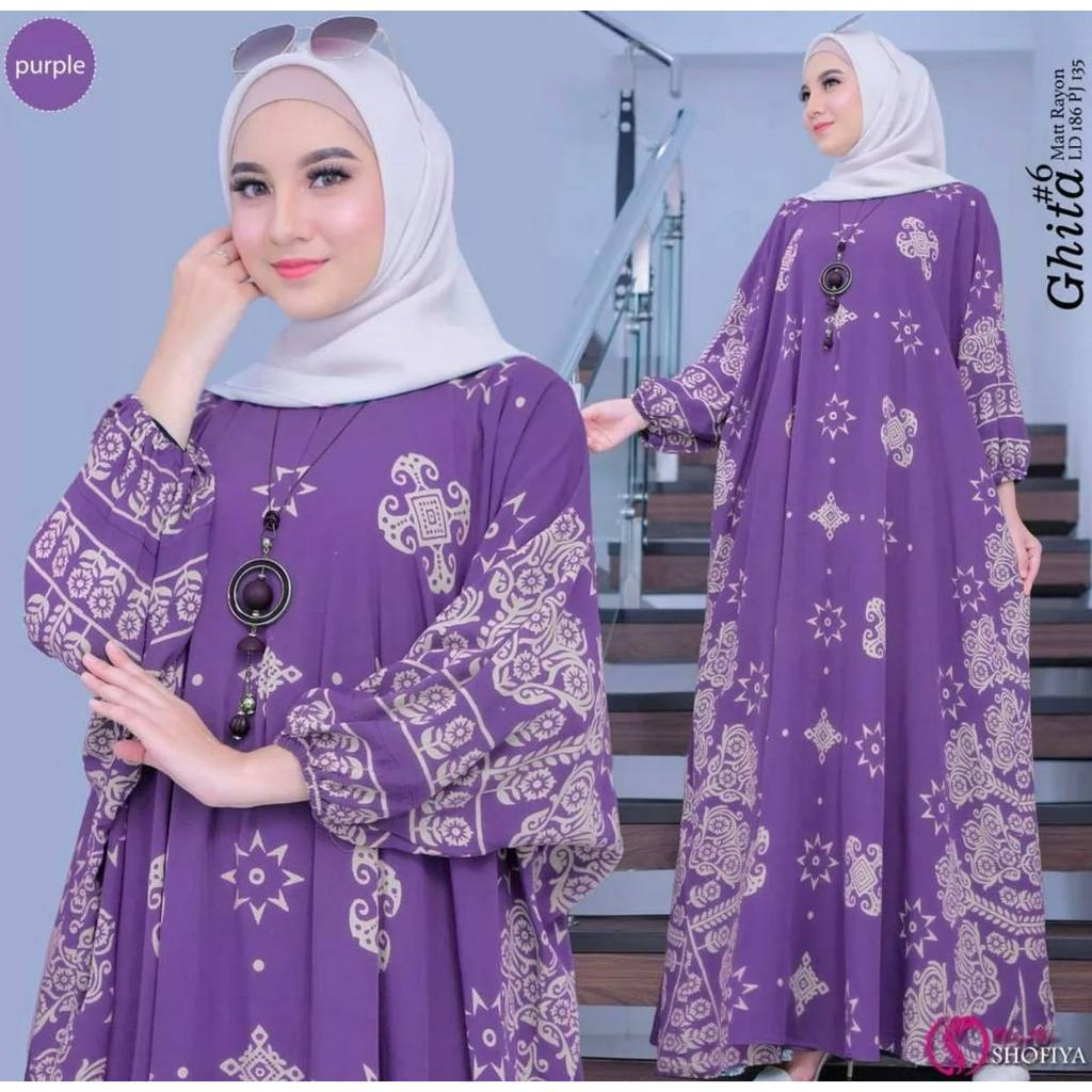 GAMIS KAFTAN Longdres Jumbo Terbaru Kekinian Viral Modern resleting depan lengan panjang