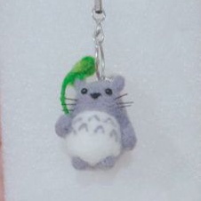Needle Felting Wool Craft Keyring | Phone Strap