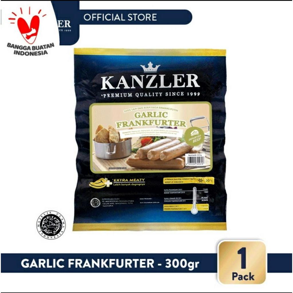 Kanzler Sosis Garlic Frank 300 Gram