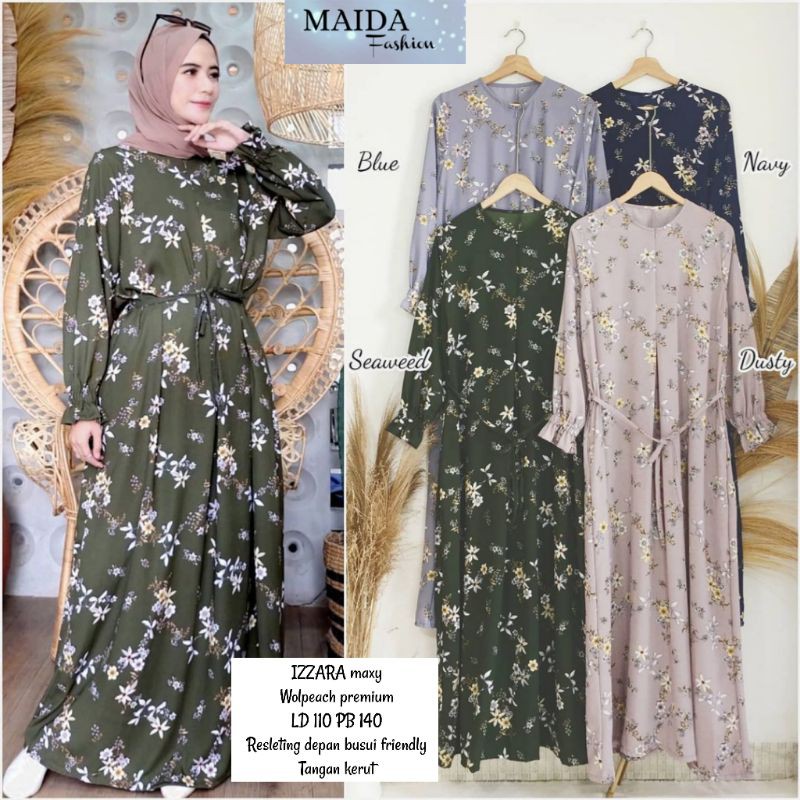 RESTOK GAMIS MAXY PREMIUM/ DRESS CERUTY / GAMIS CERUTY/ MAXY PREMIUM/ GAMIS BUNGA