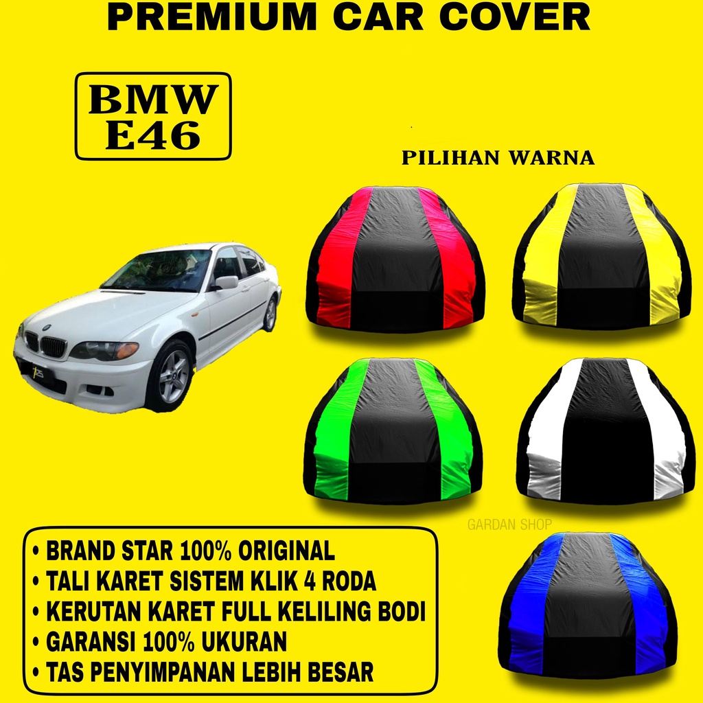 Body Cover BMW E46 Garis 2 WARNA Penutu Penutup Pelindung Bodi Mobil Bmw E46 PREMIUM