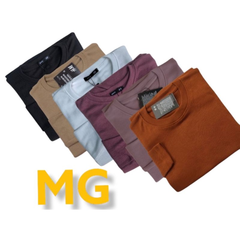 kaos rib premium,lengan panjang