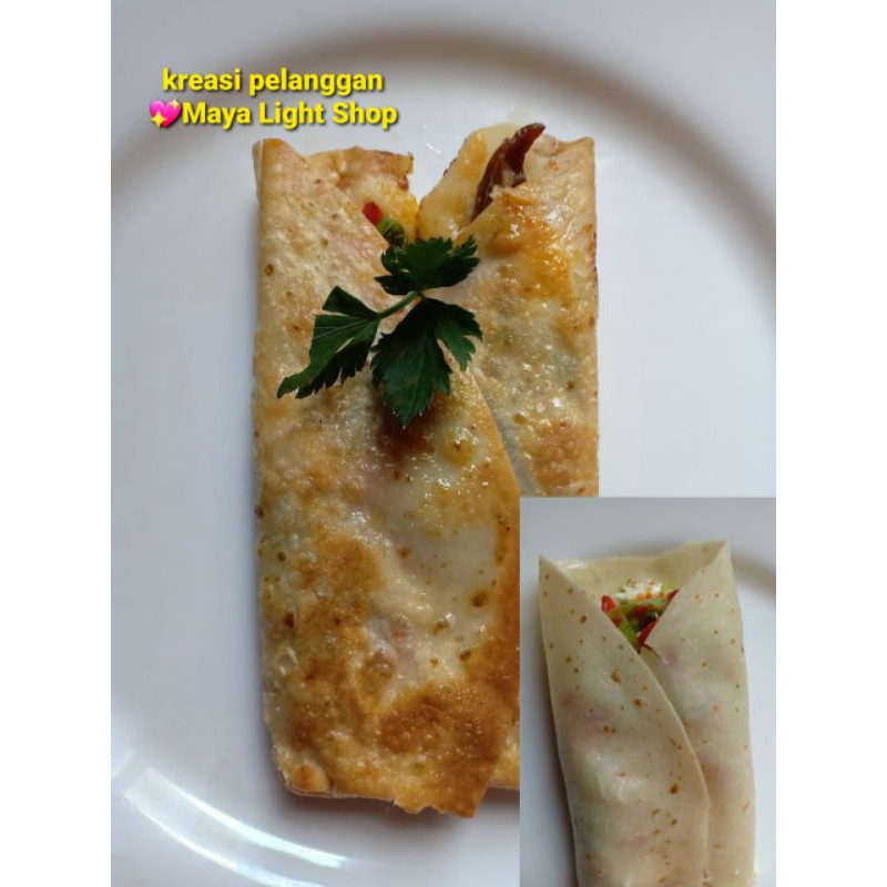 Tortilla 20cm isi 10 lembar tortila kulit kebab bungkus kebab bahan kebab halal daging kebab tacos nachos roti canai maryam libanes halal murah