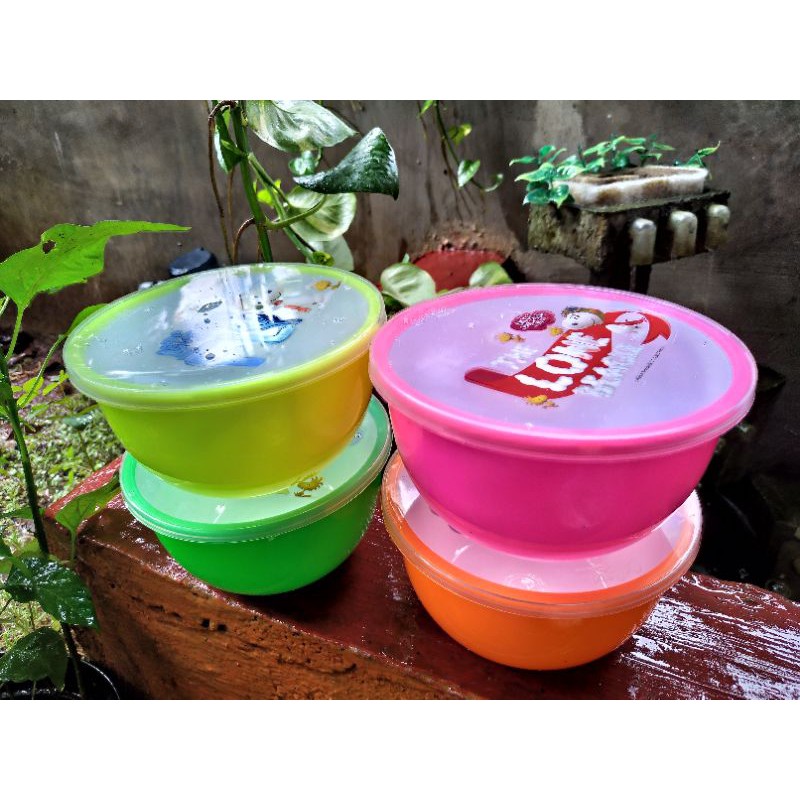 Mangkok Plastik Calista Tutup