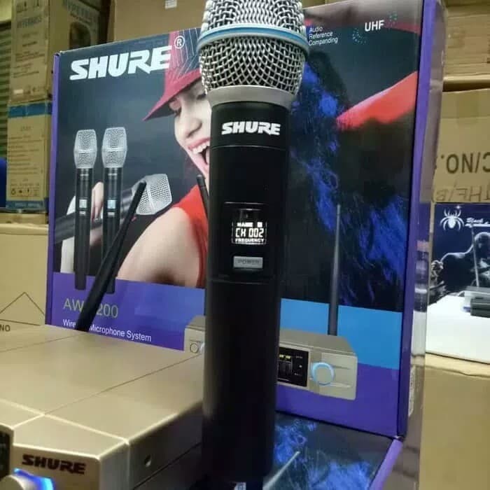 MIC WIRELESS SHURE AW 220 DIGITAL