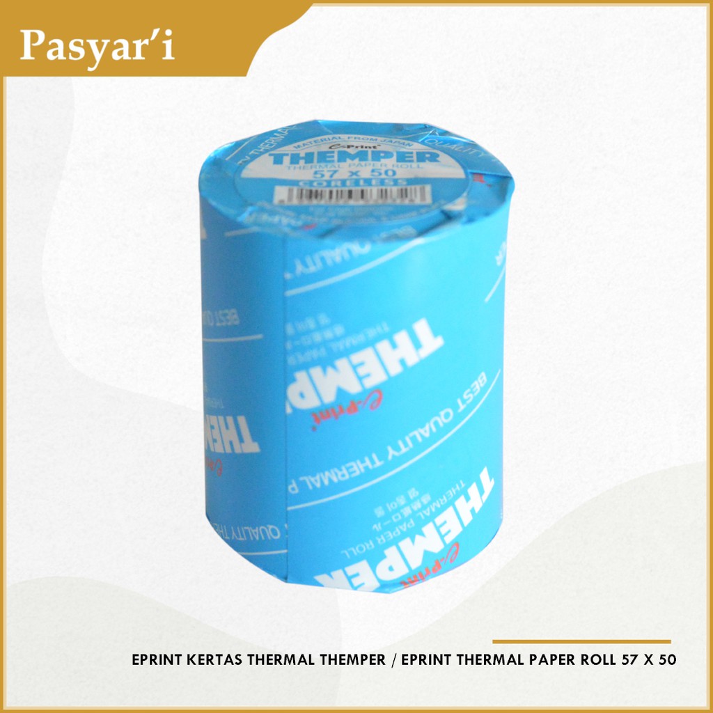

E-print Kertas Thermal Themper / E-print Thermal Paper Roll 57 x 50