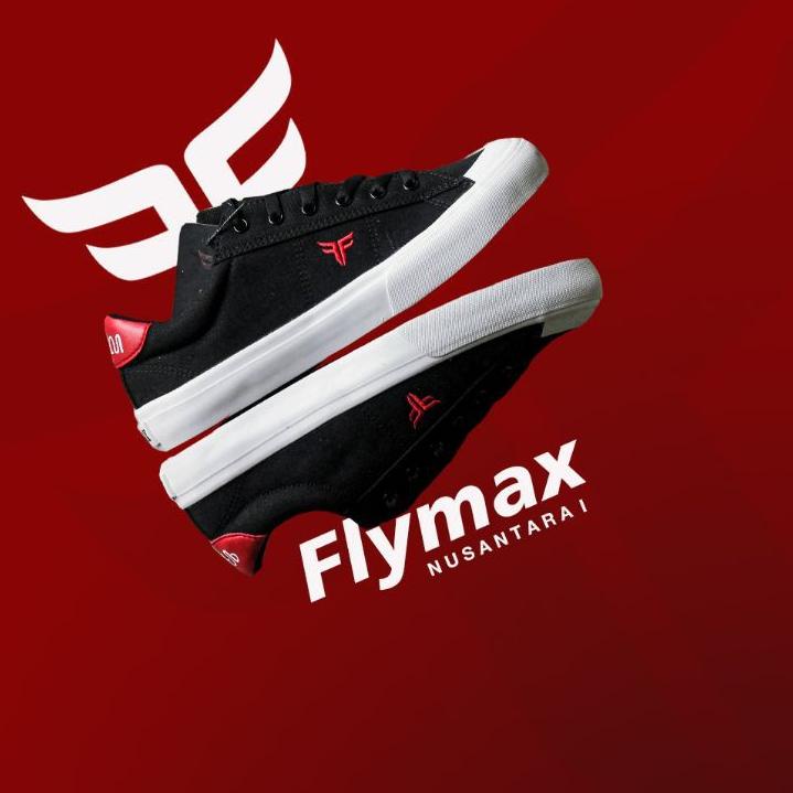 Harga Bersahabat.. Flymax Nusantara Black Red