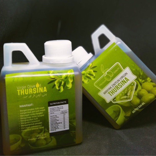 

Extra Virgin Olive Oil Thursina Sinai Mesir Minyak zaitun Premium