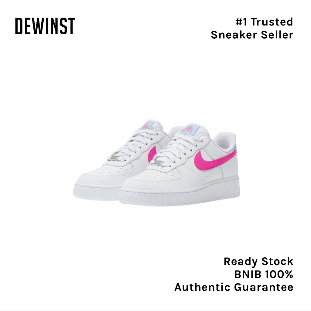 Air Force 1 Low '07 White Fire Pink Womens BNIB RESMI ORIGINAL