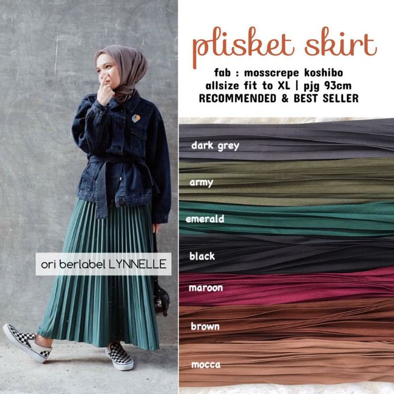 PLISKET SKIRT BY LYNELLE