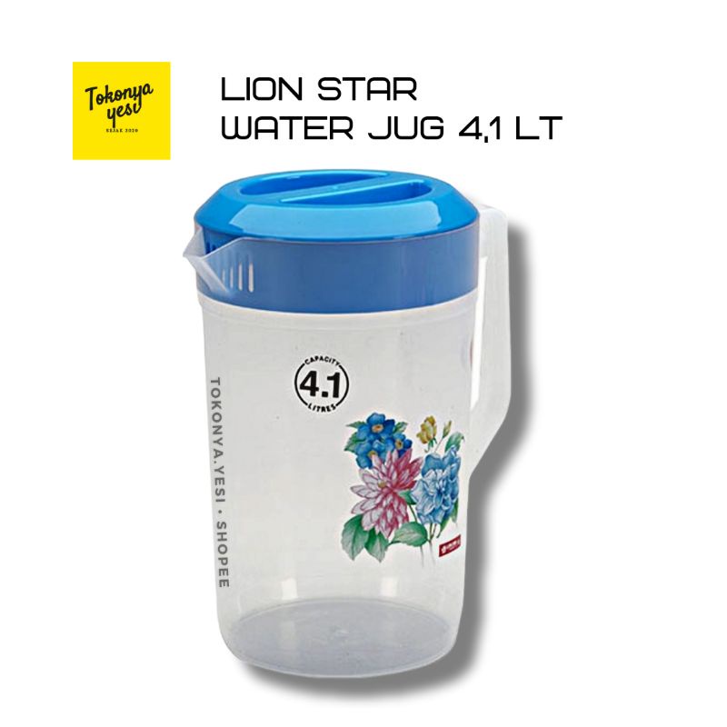 Lion Star Water Jug Teko Plastik / Eskan 4,1 Liter K-23