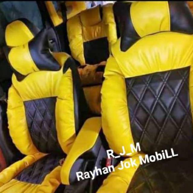 Sarung jok JAZZ HRV AGYA Ayla New BRIO 2019 BAHAN MBTECH  ORIGINAL100% Free cover stir