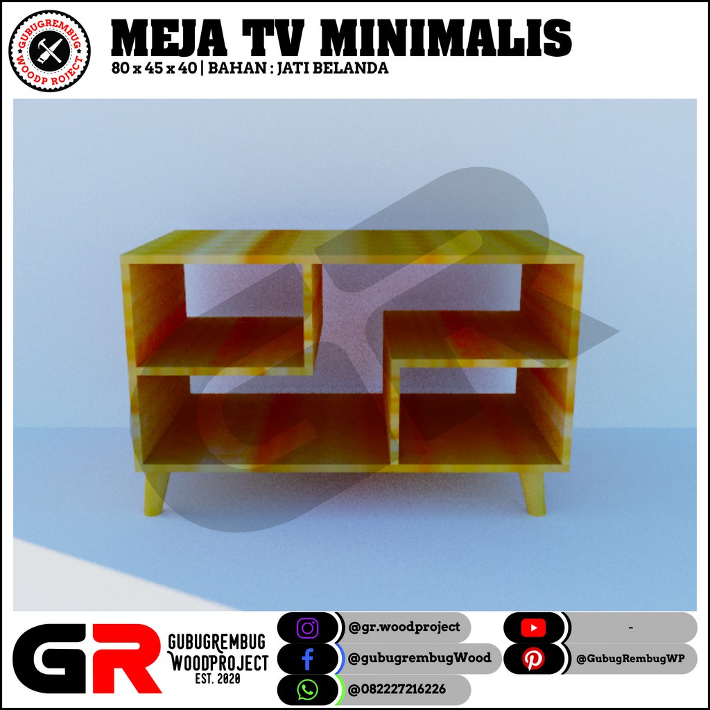 MEJA TV MINIMALIS JATI BELANDA Shopee Indonesia MEJA TV MINIMALIS JATI BELANDA Shopee Indonesia