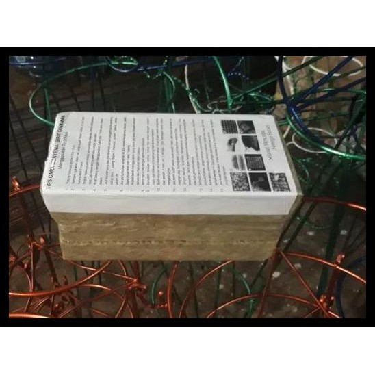 Media tanam hydroponik ROCKWOOL cultilene hydroponik