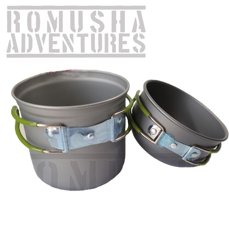 Cooking Set Alat Masak Camping Nesting Ultralight SY 101 Ultralight Alat Masak Outdoor