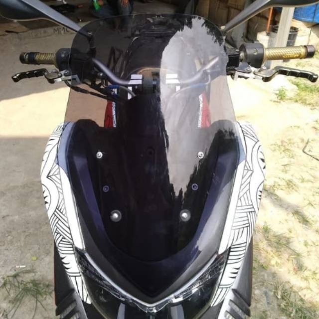 Windshiled nmax,visor nmax,model xmax