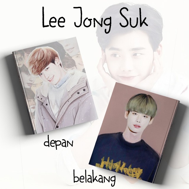 

Lee Jong Suk/Drakor/Drama Korea/buku/buku tulis/buku catatan/kpop/notebook/korea/korean