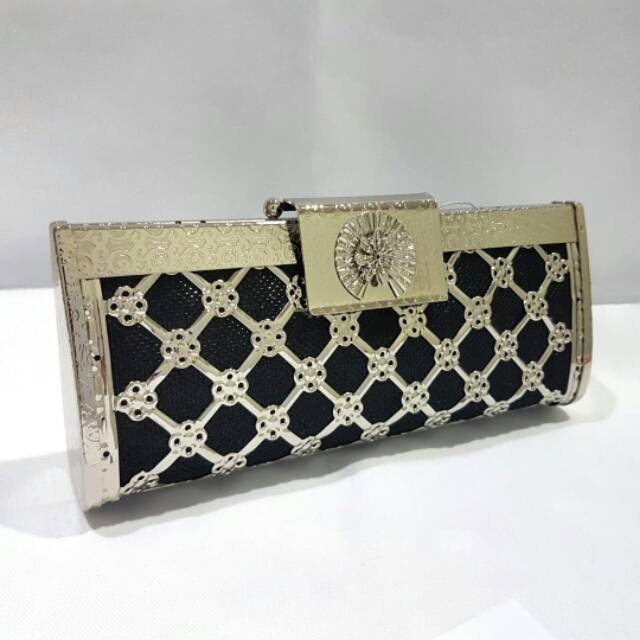 Clutch Pesta Farnell Tangan  Import Tas Kondangan Import Wanita 2579